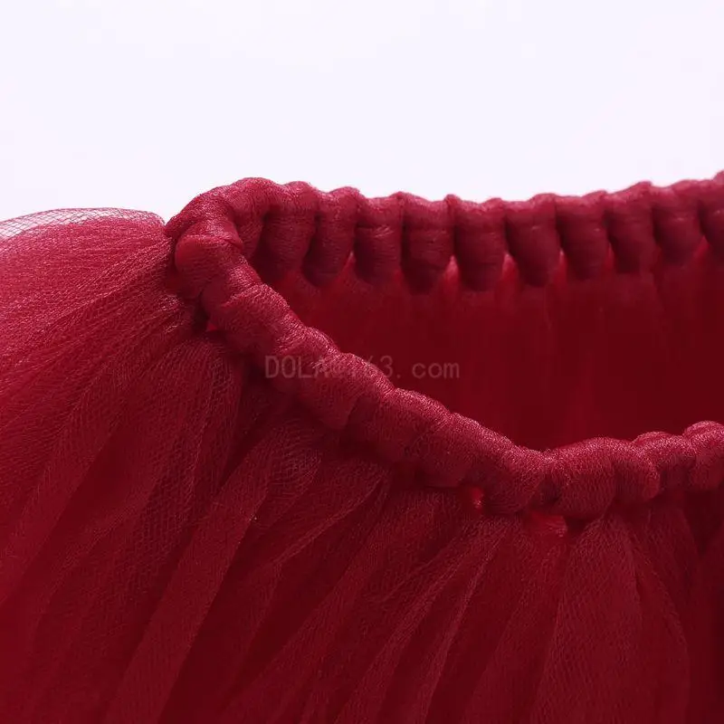 Newborn Baby Girls Layer Ballet Dancewear Pettiskirt Princess Dress Tutus Lace Short Skirt Summer Taking Photo Outfits