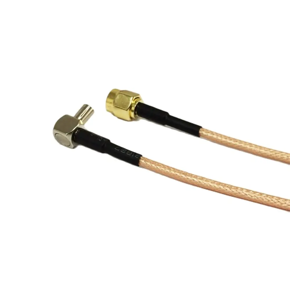 3G Modem Kabel Ts9 Mannelijke Haakse Rp Sma Plug Pigtail Rg316 15Cm/30Cm/50Cm/100Cm Groothandel