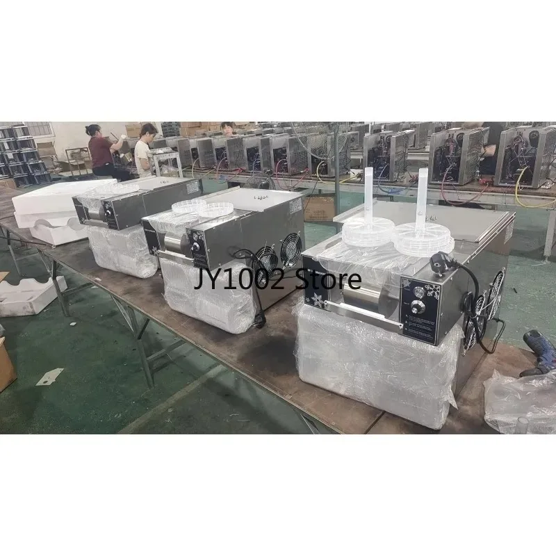 

Stainless Steel Electric Ice Shaver Maker Milk Snow Snowflake Ice Machine Commercial Ice Maker for Sale