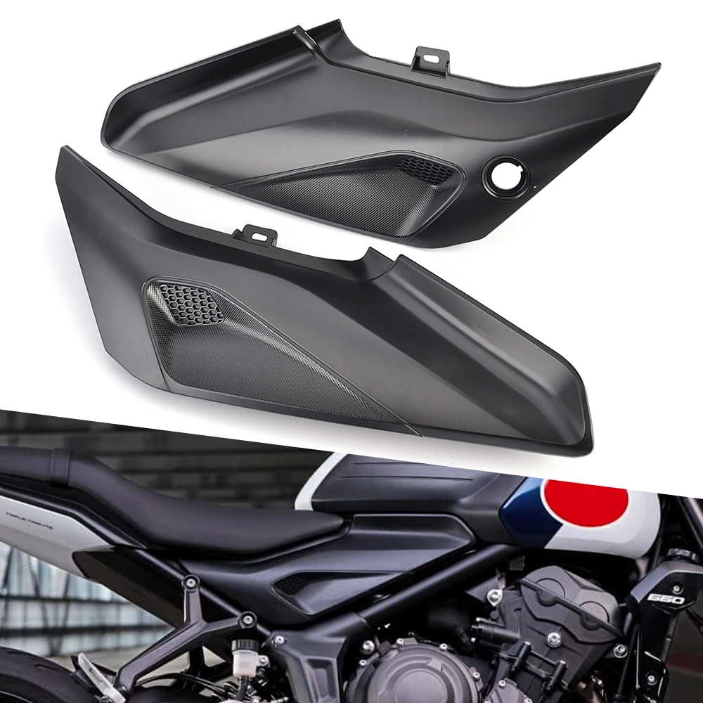 Seat Frame Side Guard Fairing Panel For Triumph Trident 660 2022 2023 2024 2025 Motorcycle Body Frame Side Cover Panel
