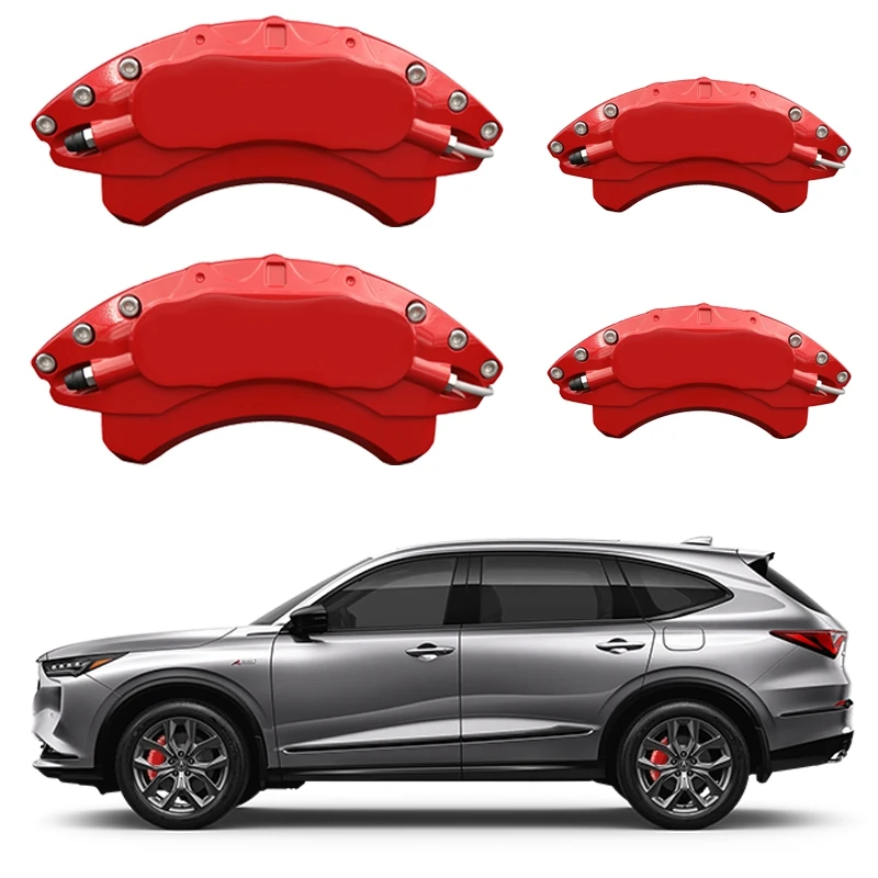 

Caliper Covers Aluminum Fit for Acura ILX Integra 2008 2025 MDX RDX TL TLX TSX Type S (2 Front+2 Rear)