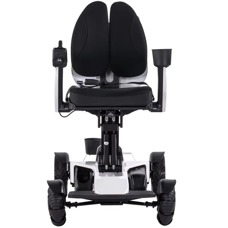 Medical Products Bluetooth Control Aluminum Lightweight Motorized Electric Wheelchair For Disabled People
