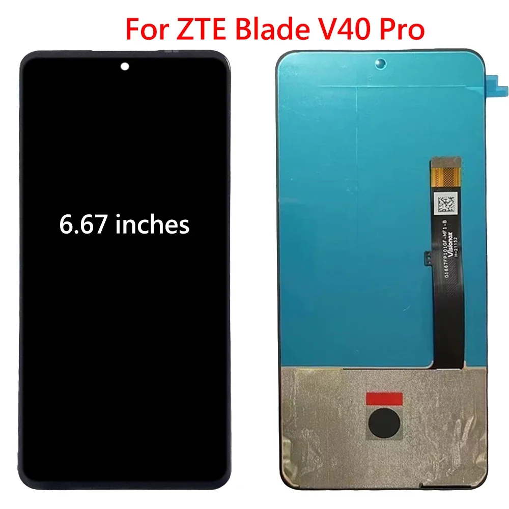 AMOLED For ZTE Blade V40 Pro V40s LCD Display With Touch Panel Screen Digitizer Assembly Replacement Parts For ZTE S30 Pro LCD