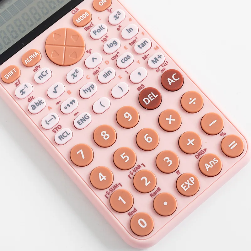 Einfacher wissenschaft licher Taschen rechner Studenten prüfung Buchhaltung Spezial rechner tragbare Mini-Funktion multifunktion aler zweizeiliger Computer