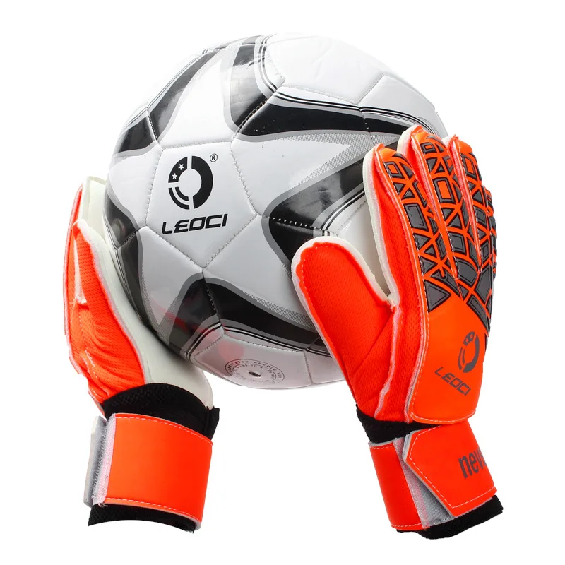 Goalkeeper Football Children's Professional Finger Protection Equipment Anti-skid Adult Training Wear-resistant Gloves