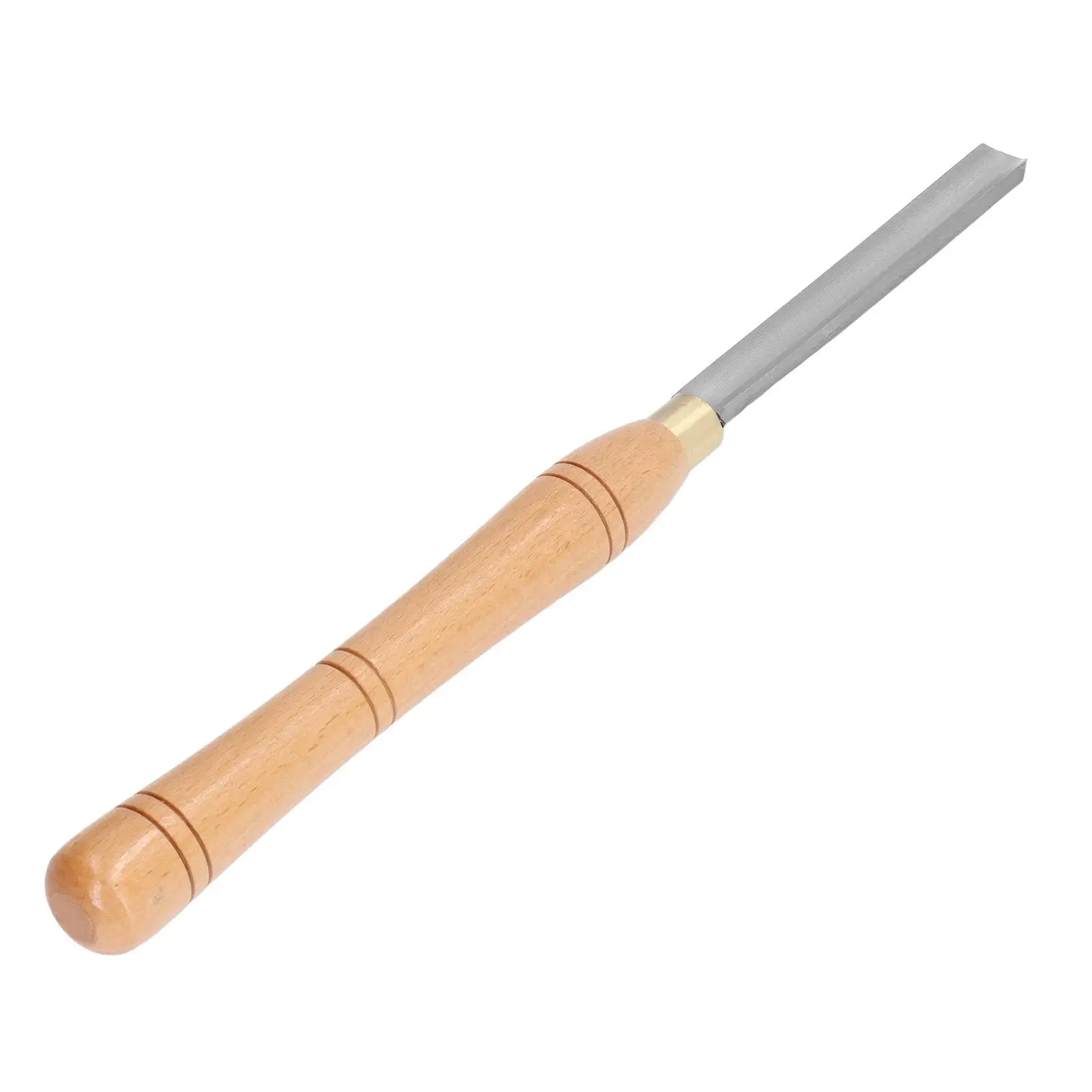 Wood Lathe Chisel with Beech Handle - HSS Inner Arc Blade Turning Tool for woodworking Crafts