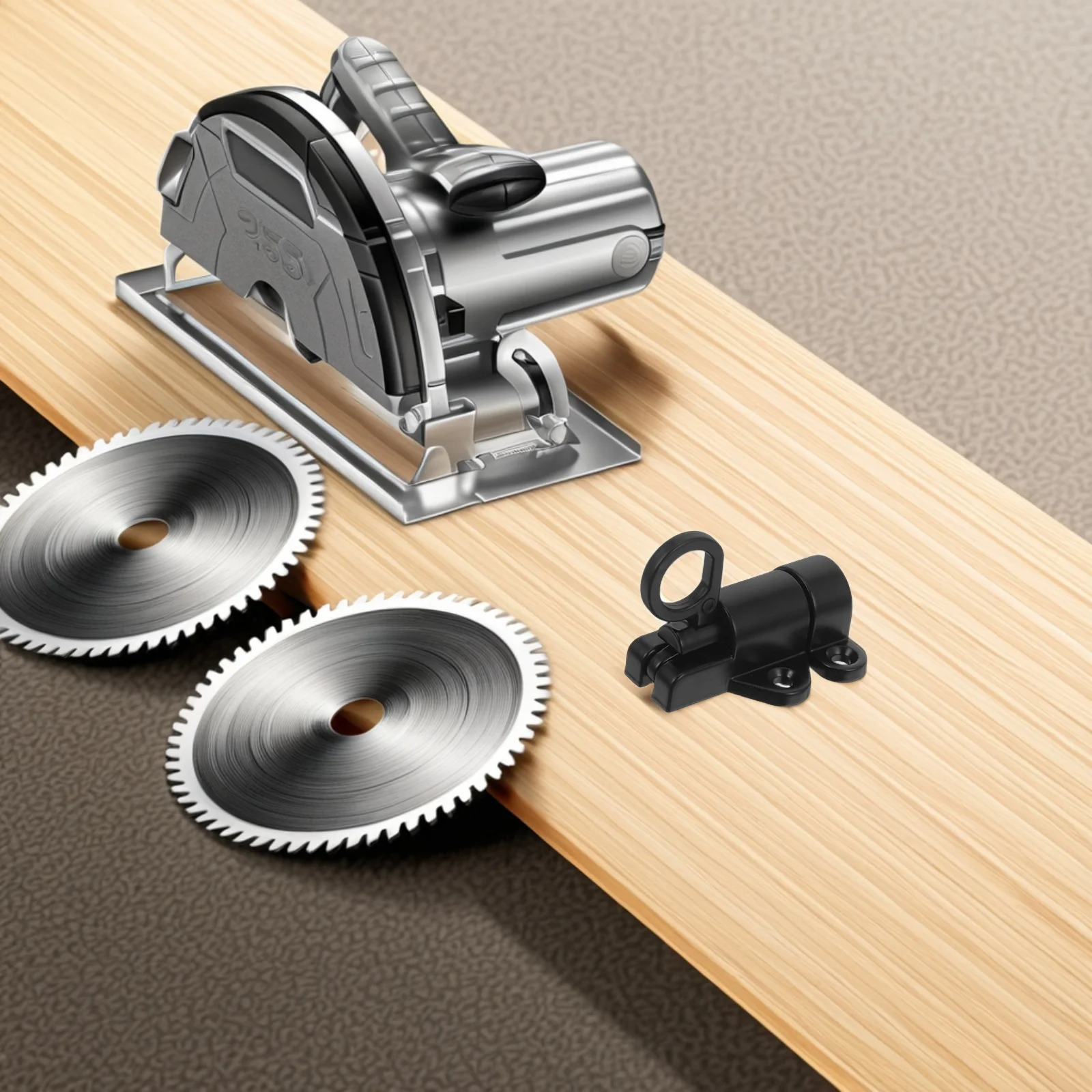 

4Pcs Aluminum Alloy Automatic Spring Latch Door Bolt Lock Black Self Closing Heavy Duty Metal Latches for Gate Window Cabinet