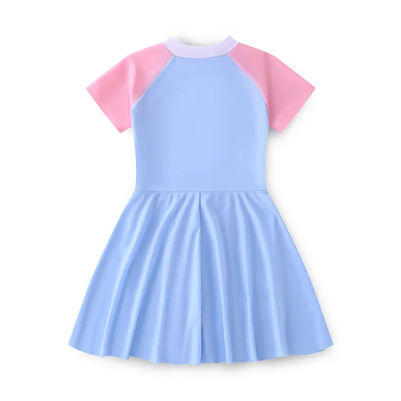 Kinder-Badeanzug für Mädchen, schnell trocknender Badeanzug für Mädchen in mittleren bis großen Größen, einteiliger Prinzessinnen-Rock, professionelle Badebekleidung für Studenten – Detail 26