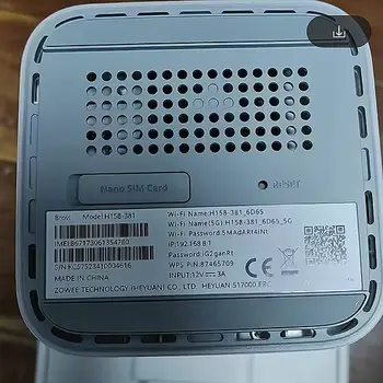 Odemčený HUA WEI Brovi 5G CPE PRO 5 H158-381 WiFi 6 AX7200 128 uživatelů Vnitřní modem 5G SIM karta 4G LTE Cat20 bezdrátový WiFi router 8 nejlepší prodej 4G LTE router cat20 - №5