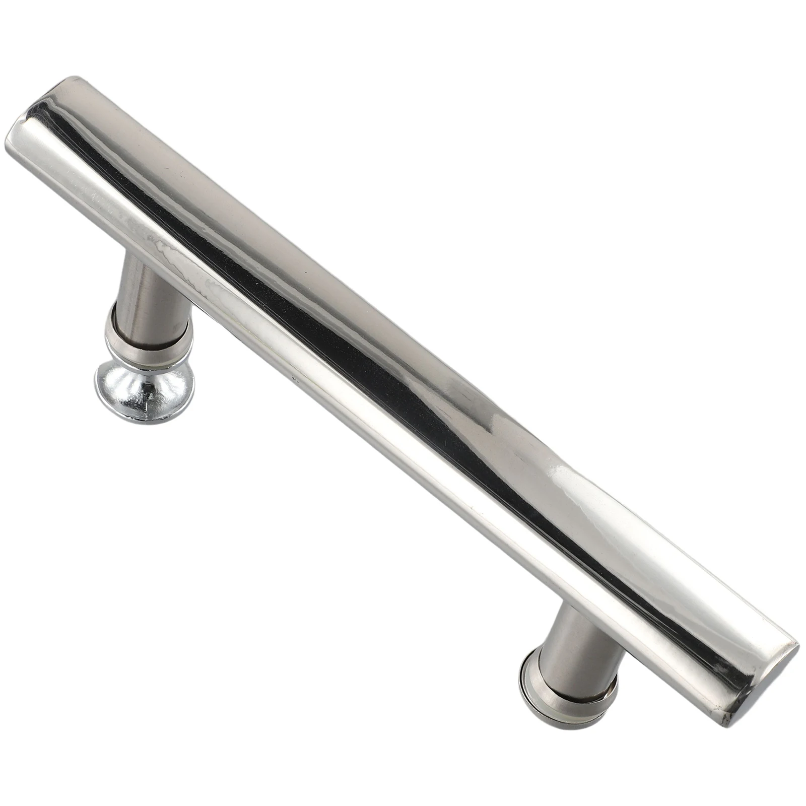 Home Renovation Shower Door Handle Garden Home Stainless Steel 225*30mm Easy To Fit Silver Brand New High Quality