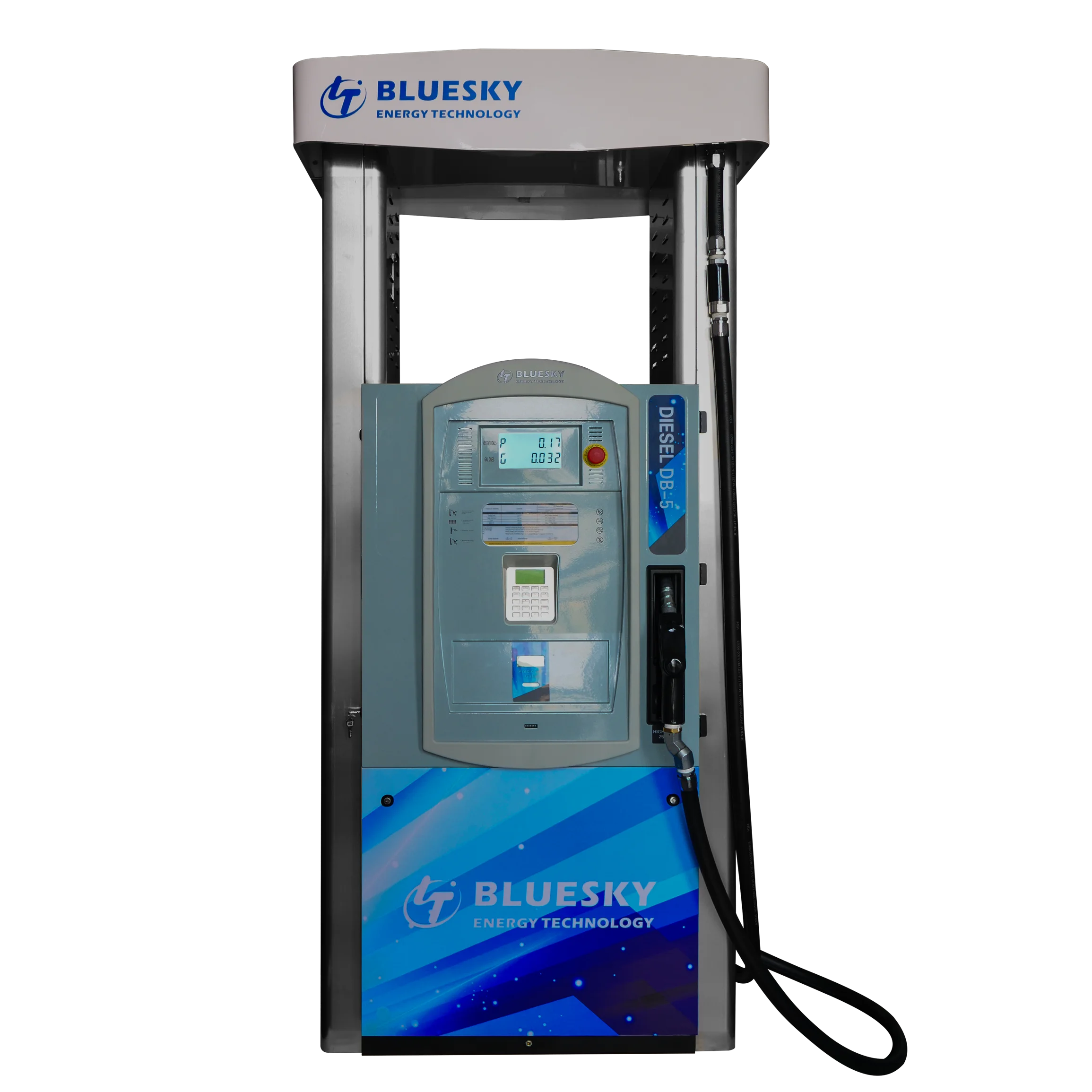 Blue Sky Gilbaco refueling machine Gilbaco 8 nozzle refueling machine gas station