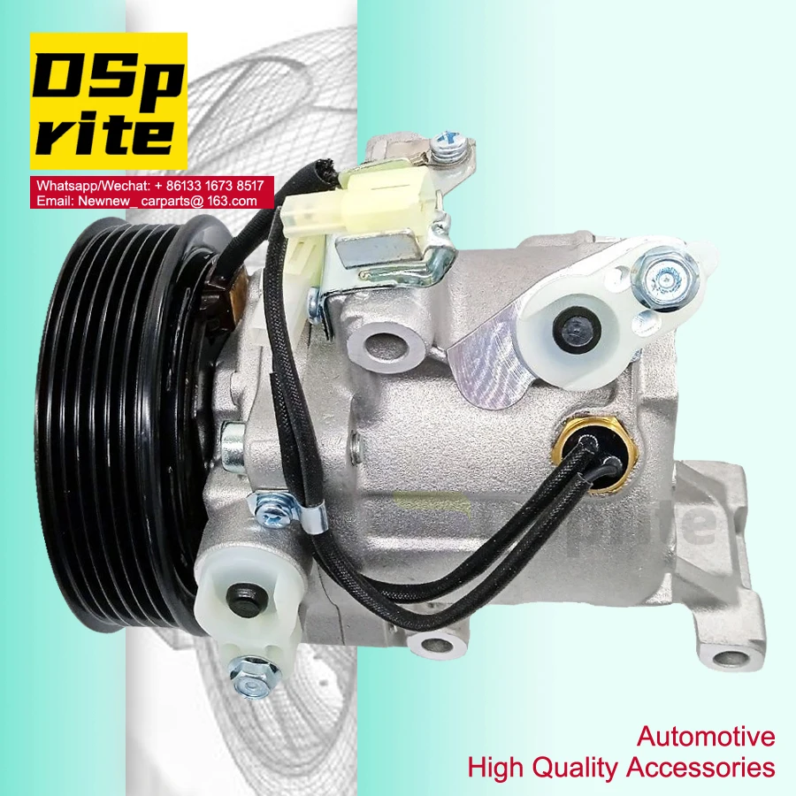 

For SV07C 4472605613 4471906121 AC Compressor Daihatsu Terios Toyota Rush 6PK AUTO A/C PARTS 4471602270 4471906121 4472600667