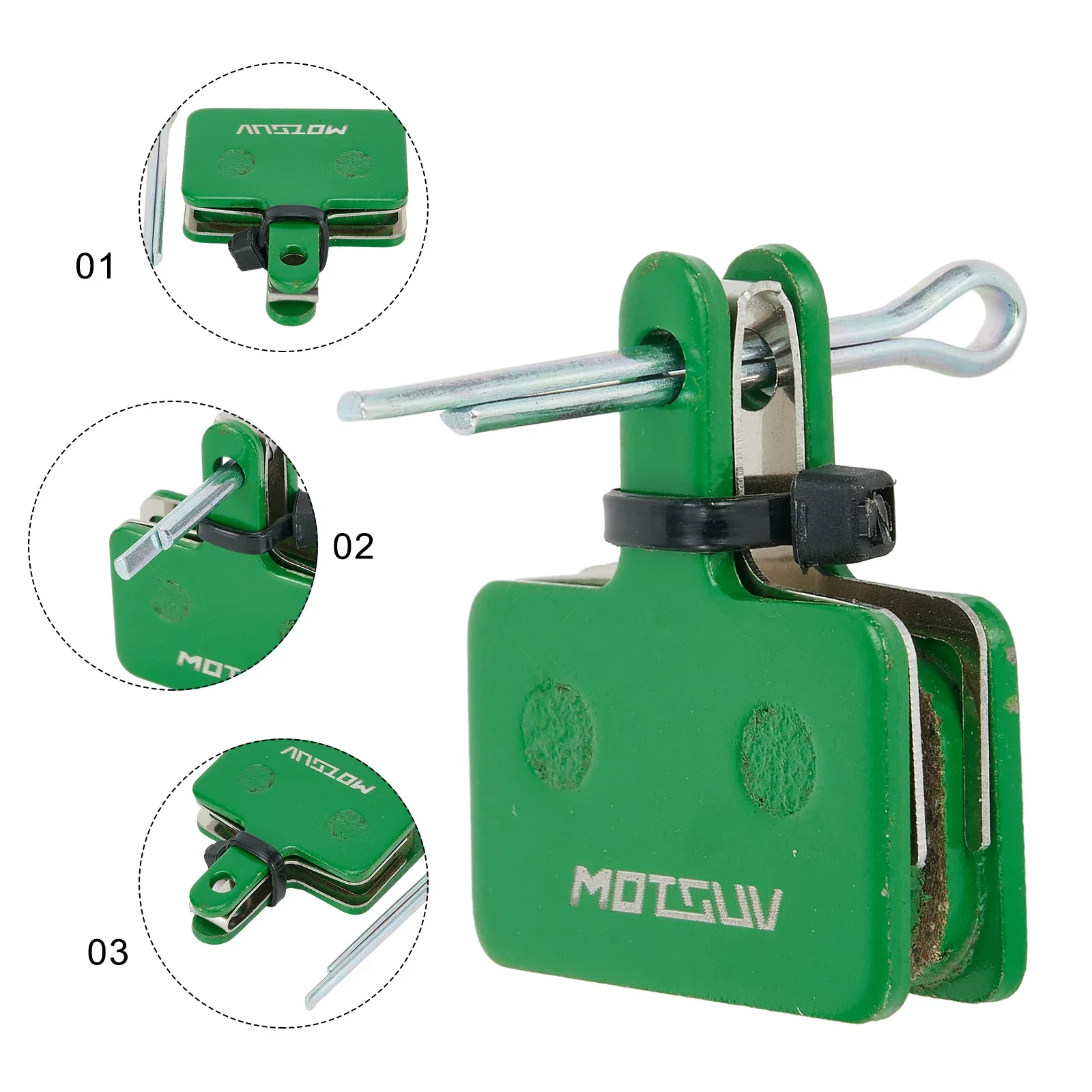 

Bike Disc Brake Pads Outdoor Blue/Green/Red 3000-5000KM Life For-Shimano For Auriga/Aquila/Dorado High Quality