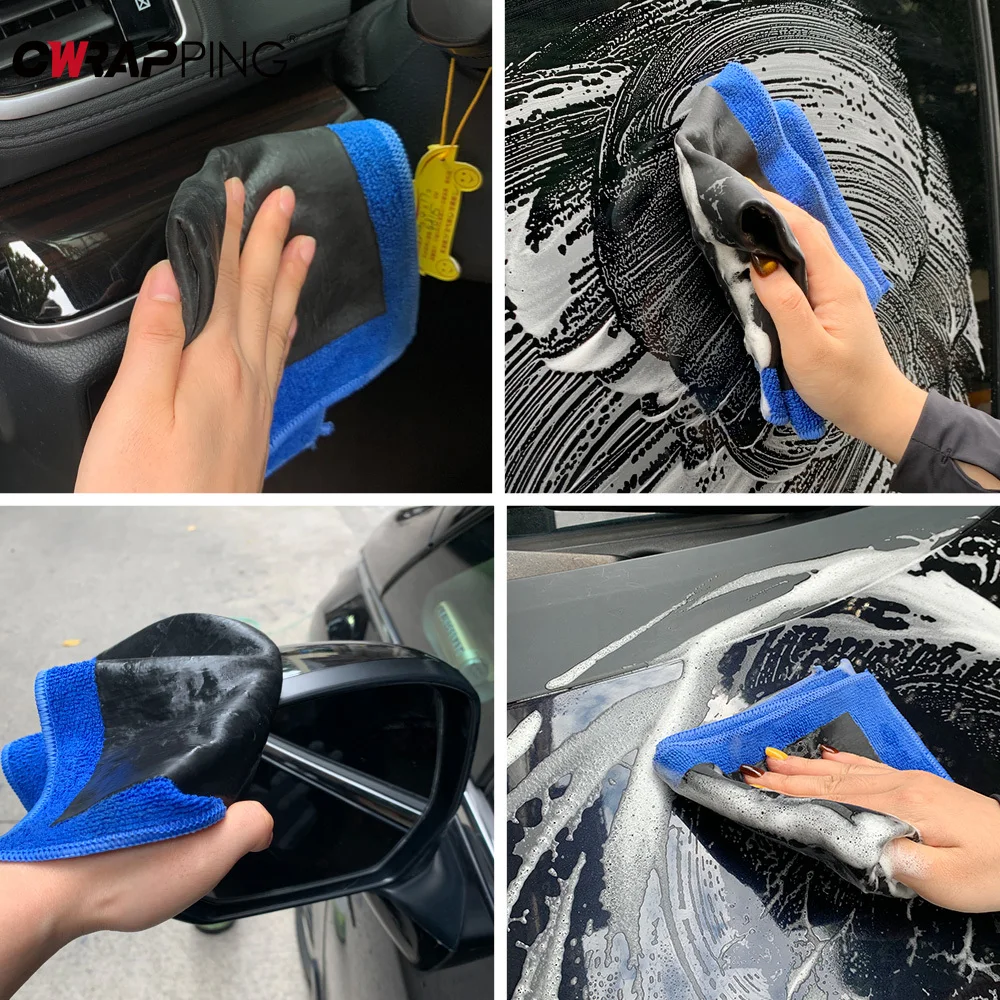

Motorcycle Blue Cleaning Magic Clay Cloth Detailing Tools High-Density Microfiber Contaminants Remover Cleaning Accessories