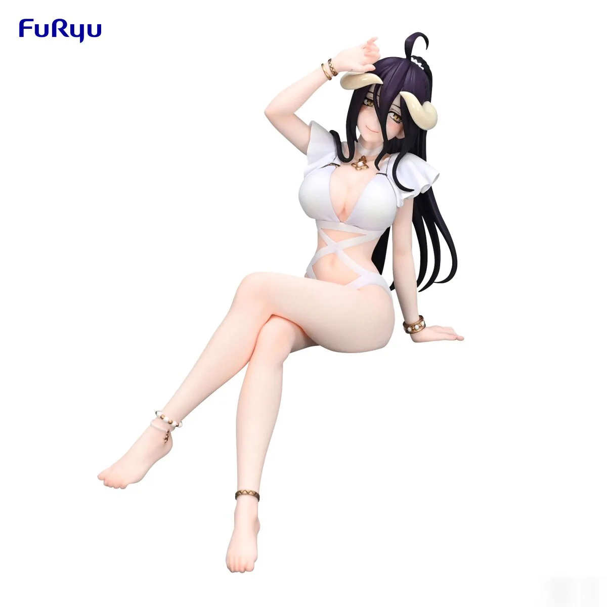 FuRyu Noodle Stopper Figure Overlord Albedo Mizugi Ver. Original in Stock Anime Figure Action Figure Collection Series