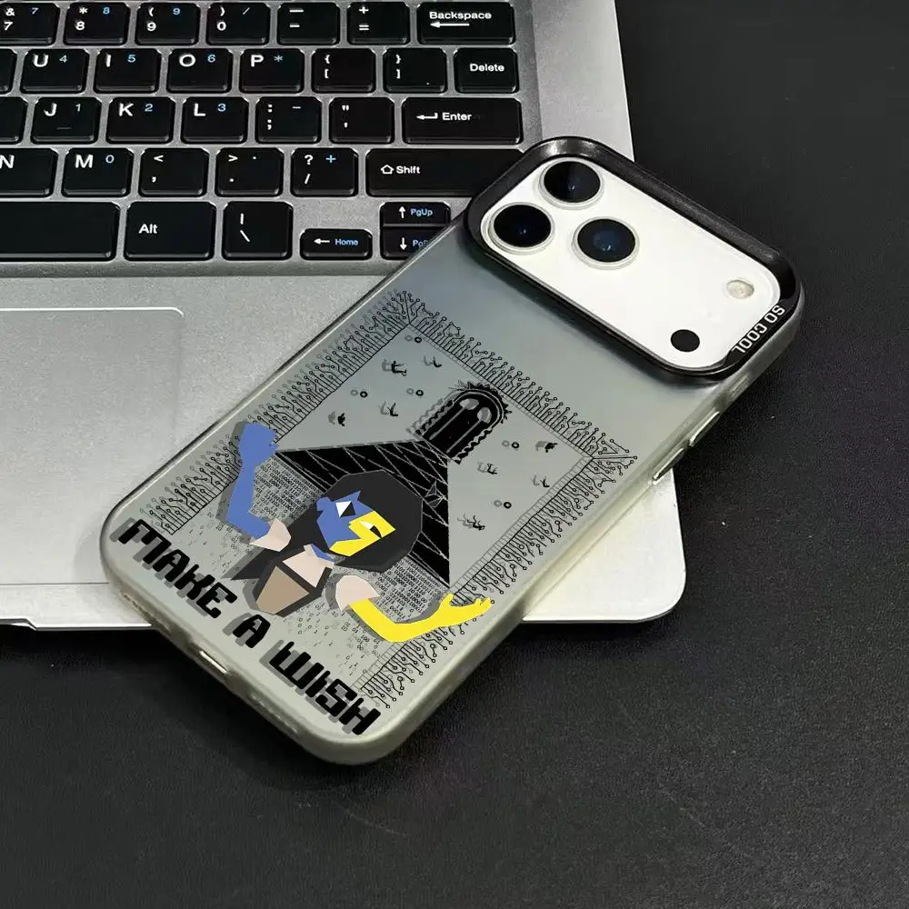 E-ENA DreamS BBQ GAME Funda de teléfono para iPhone 17 16 15 14 13 12 11 Pro Max Air Matte Laser Aurora Funda a prueba de golpes