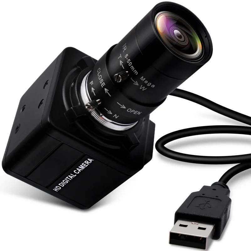 Global high speed shutter camera 90fps 1080p 1200p Aptina ar0234 color sensor USB video recorder with variable zoom CS lens