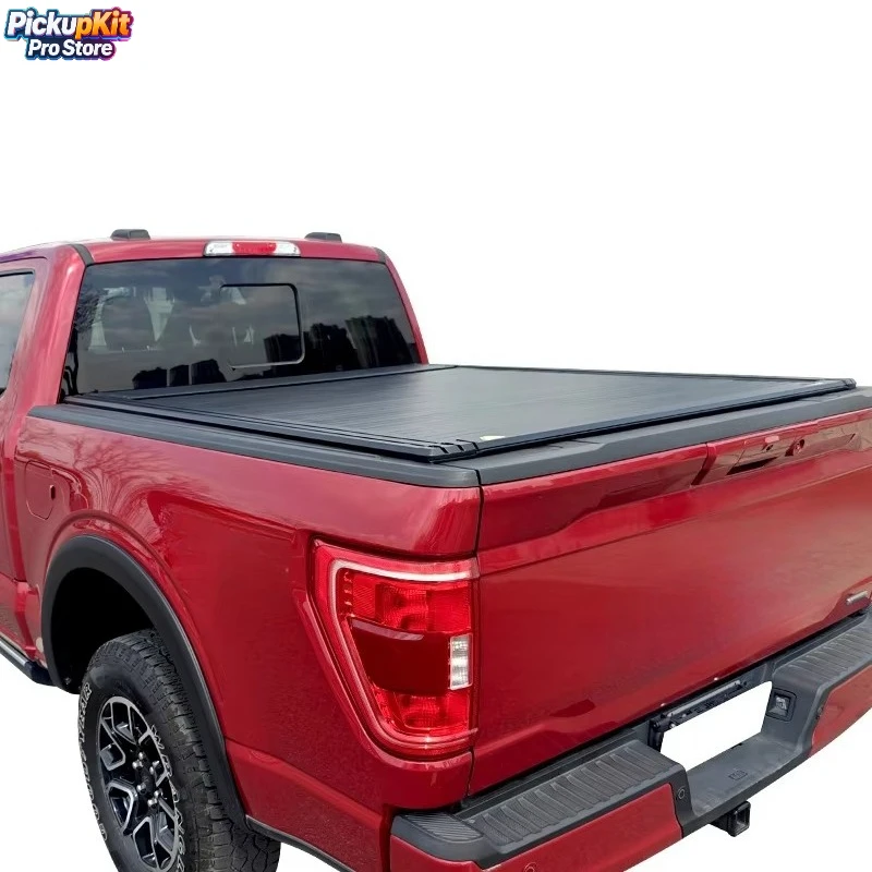 

Series Electric Retractable Roller Shutter Tonneau Cover for F150 6.5ft Bed No - Drill
