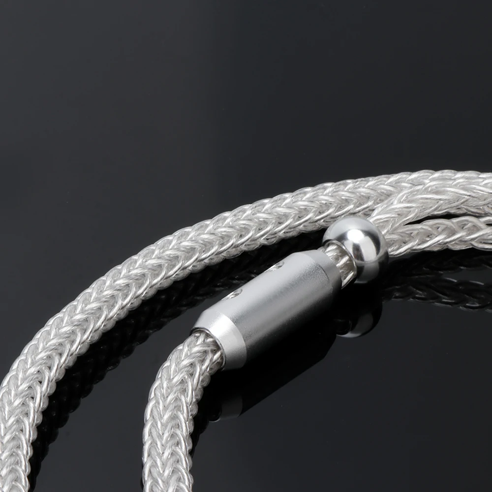 الفضة النقية 6.5 مللي متر TRS سماعة كابل 6.35 مللي متر ياربود استبدال كابل ل HE400 HE5 HE6 HE300 HE560 HE4 HE500 سماعة