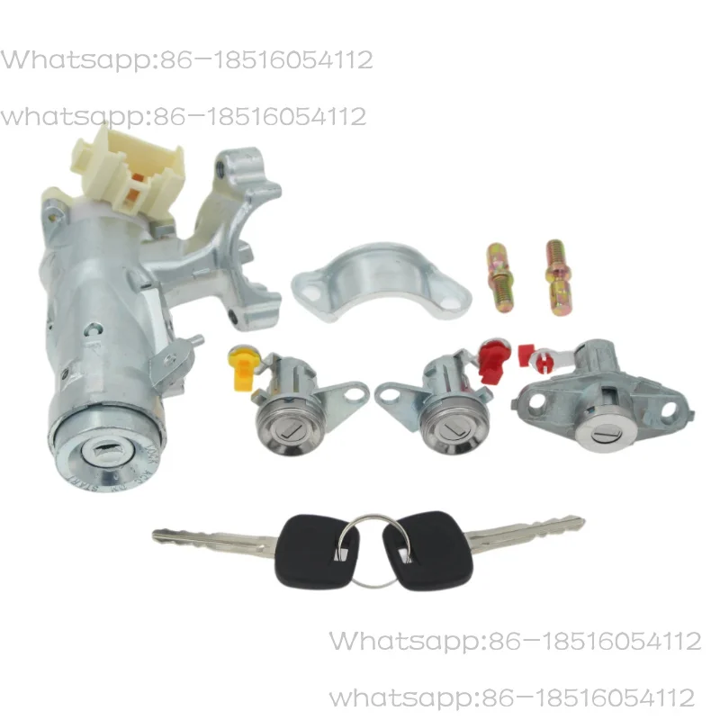 Complete Set Ignition Switch Door Lock Barrel Cylinder Trunk Tailgate Lock for AE110 1996-2002 AL071 072