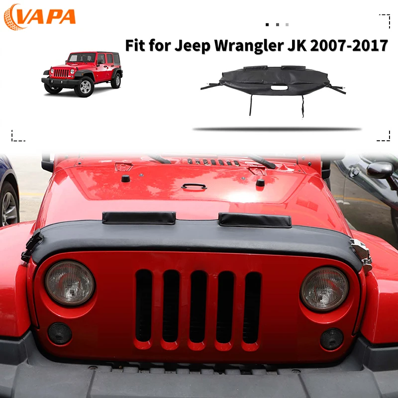 

Защитная крышка передней капота для Jeep Wrangler JK 2007-2017 внешние аксессуары