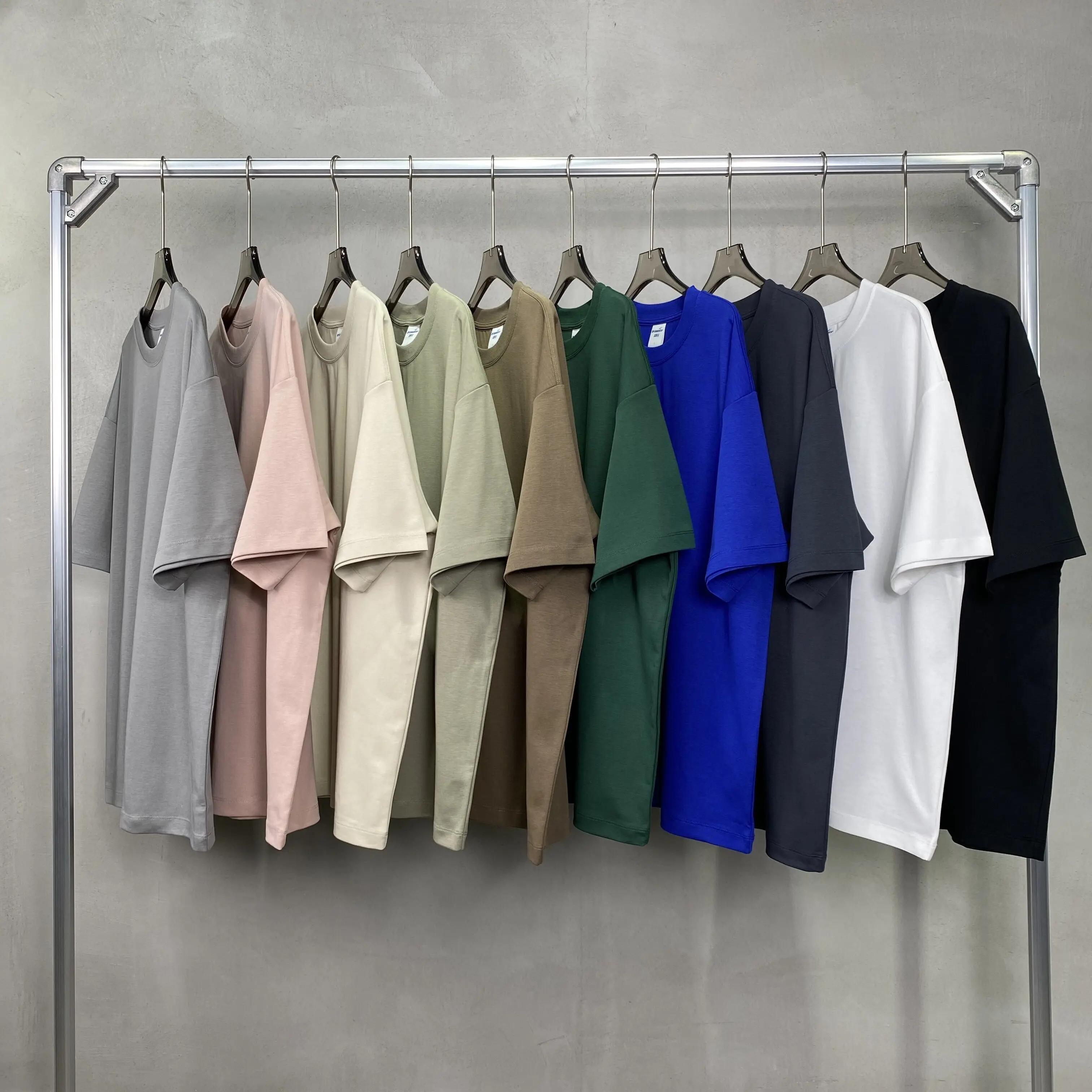 

New Arrival 10 Color Short Sleeved Shirt 230GSM Outdoor Sunscreen Quick Drying Antibacterial Cool Feeling Men T shirt
