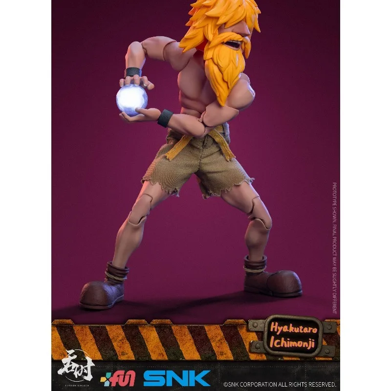 In Stock Tunshi Studio 1/12 Metal Slug KOF Figure Clark Ralf Leona Hyakutaro SNK Licensed Game Collectible Model Toy - view 3