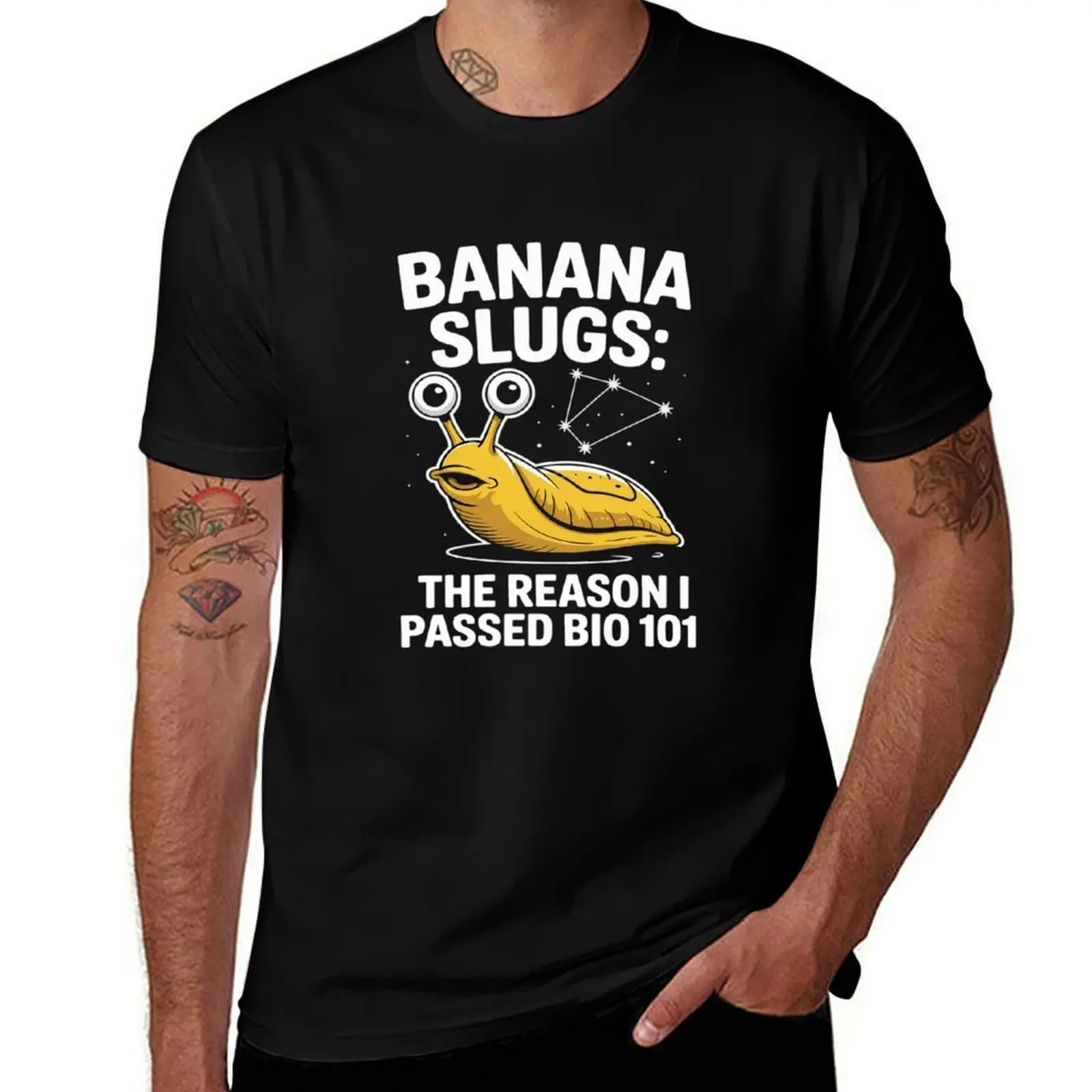 

The Reason I Passed Bio 101 Banana Slug Malacology T-Shirt essential t shirt customizeds boys whites men t shirts high quality
