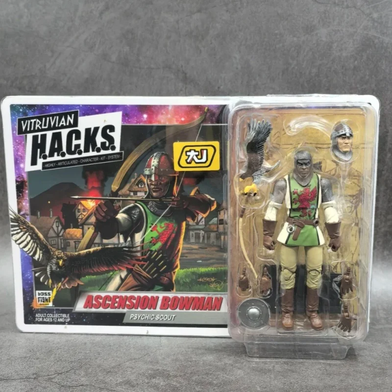 

（in stock）Boss Strike BFS Big J Medieval Knights Limited 1/18 Red Lion Golden Dragon Gift Figure Collection