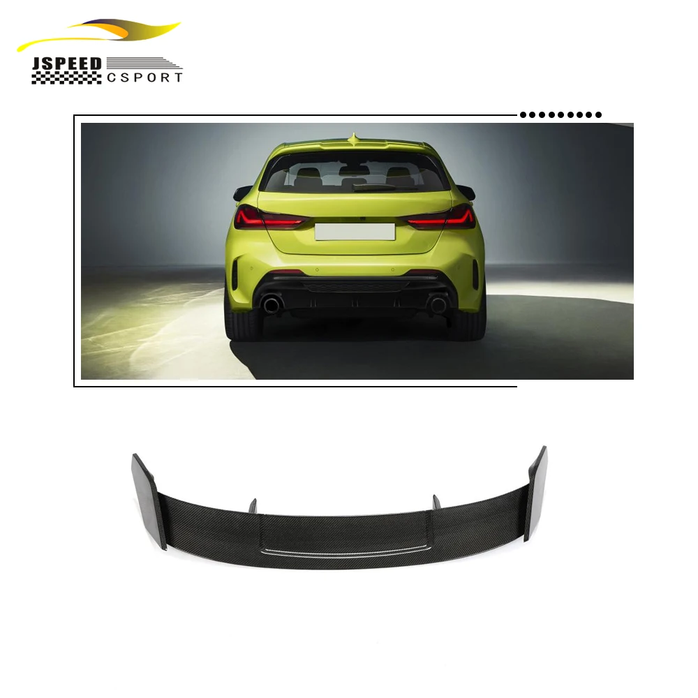 

Suitable for Carbon fiber rear roof spoiler Suitable for BMW 1 Series 118I F40 4-door 2020-2022