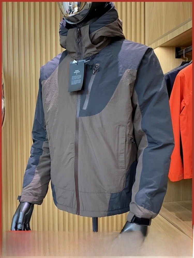 

Новый зимний спортивный легкий хлопковый джет для мужчин и женщин, модный цветной дизайн, простой дизайн для поездок на работу