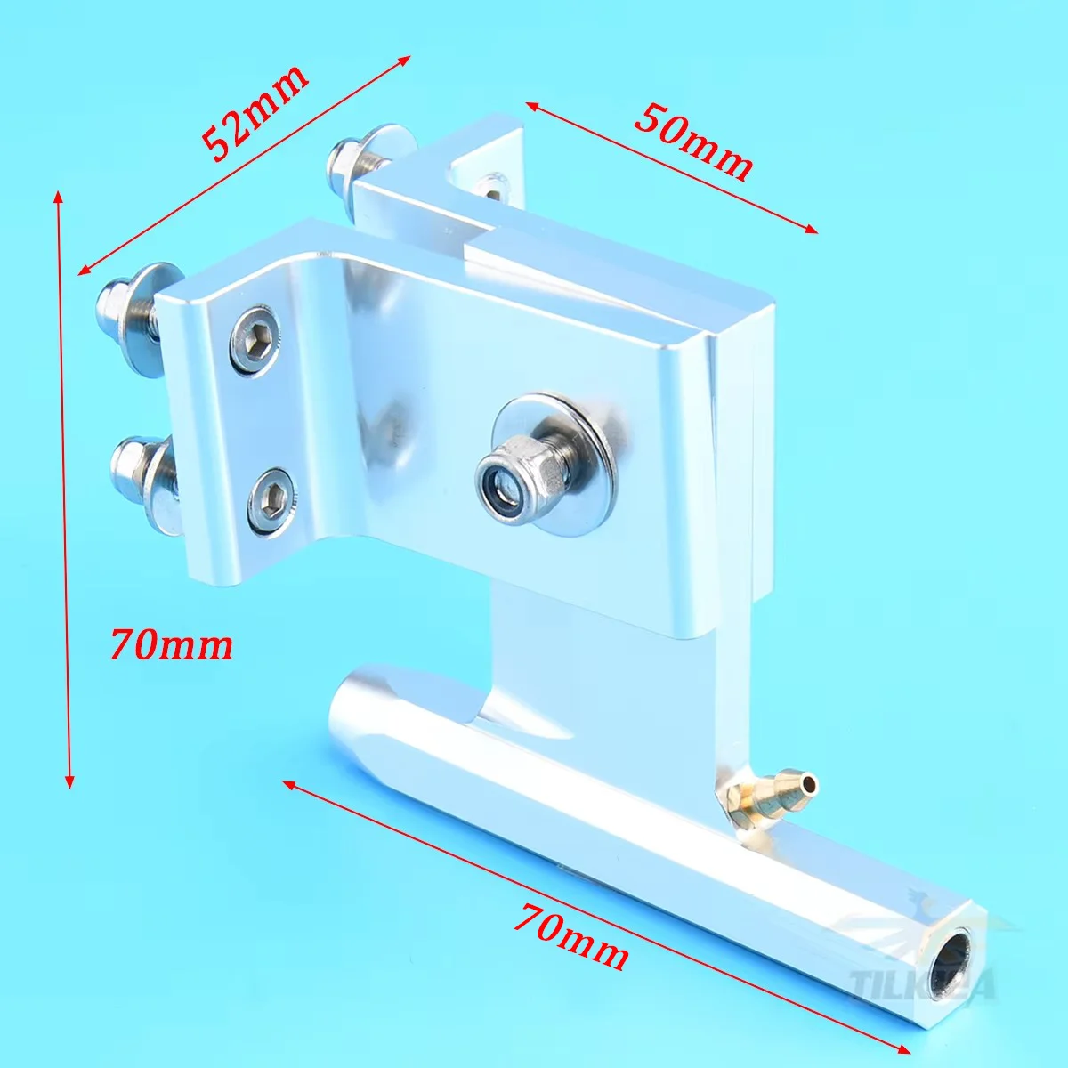 عالية الجودة RC قارب 6.35 مللي متر رمح قوس الألومنيوم تبختر (T70) ل 1/4 "6.35 مللي متر عمود مرن الميثانول البنزين قارب