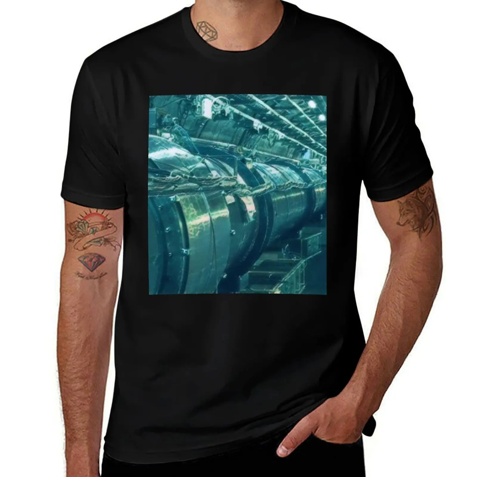 

Switzerland Cern Large Hadron Collider Under Water T-Shirt boys whites funny gifts summer shirt mens shirts graphic tee