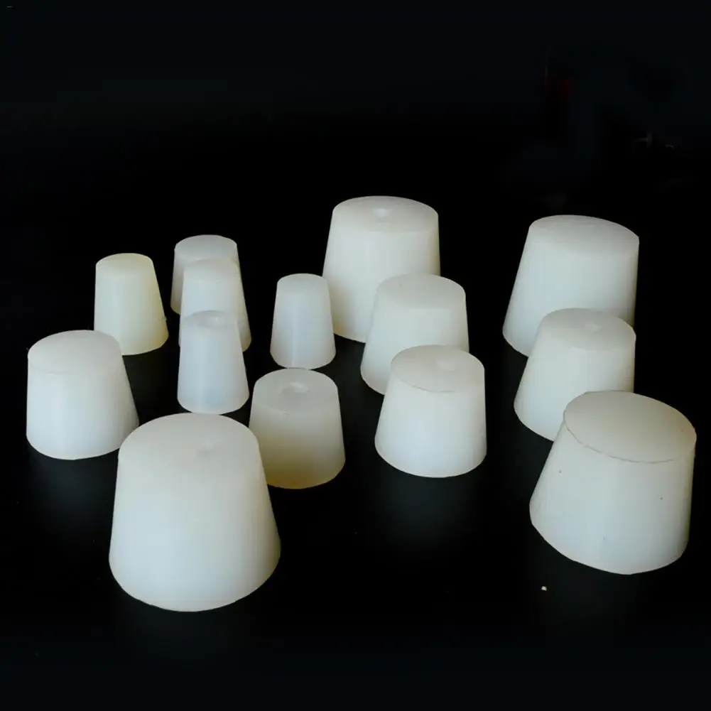 Fermentation Silicone Plugs 5Pcs, 8mm Hole Wine Stoppers for Airlock Valve Bubbler Exhaust Valve