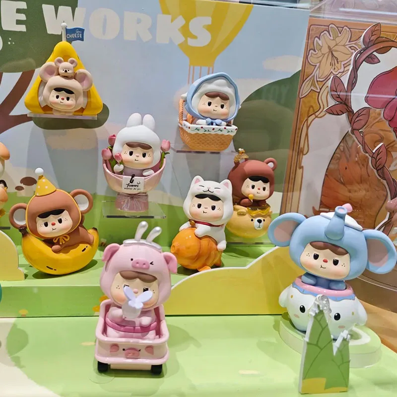 Baobao Spring Camping Trip Series Blind Box Guess Bag Mystery Box Toys Doll Cute Anime Figure Desktop Ornaments Gift