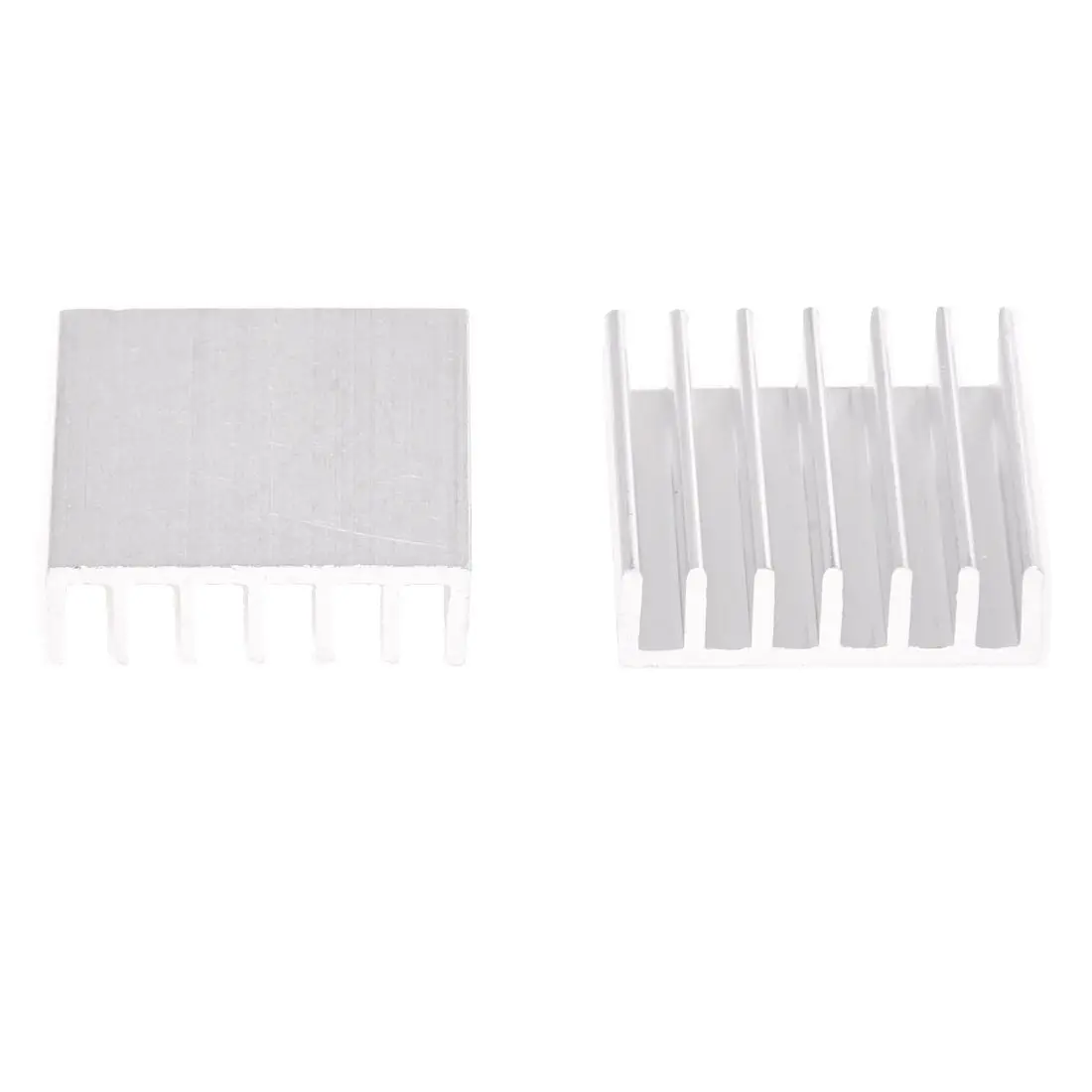 Disipador de calor de aluminio para IC MOSFET SCR, 10 piezas, 20mm x 20mm x 6mm