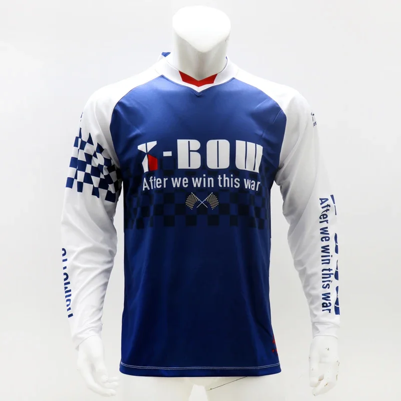 MTB DH MX Offroad Mountain bike motorcycle Competitive competitionQuick drying breathable Short sleeve image 3
