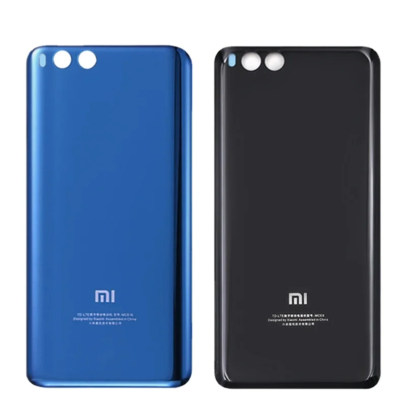 Note3 Back Housing For Xiaomi Mi Note 3 Battery Back Cover 3D Glass Panel Rear Door Battery Housing Case With Adhesive Replace