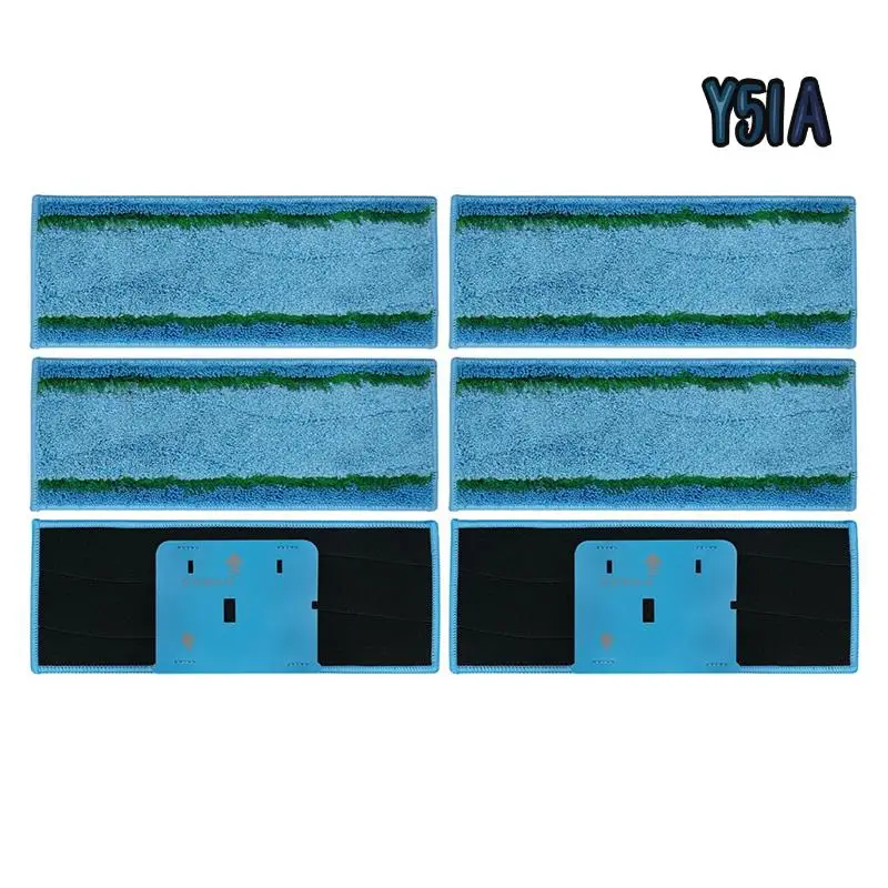 

Y51A-Wet Mopping Pads For Irobot Braava Jet M6 Series (6110) (6012) (6112) (6113) Ultimate Robot Mops Accessories Parts