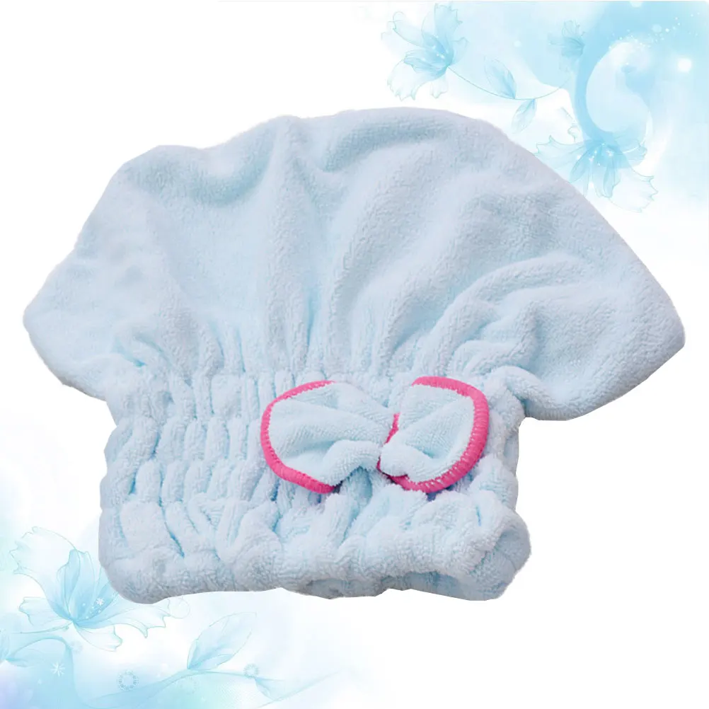 

Dry Hair Cap Curly Towel Fast Drying Shower Absorb Water Microfiber Child Elastic