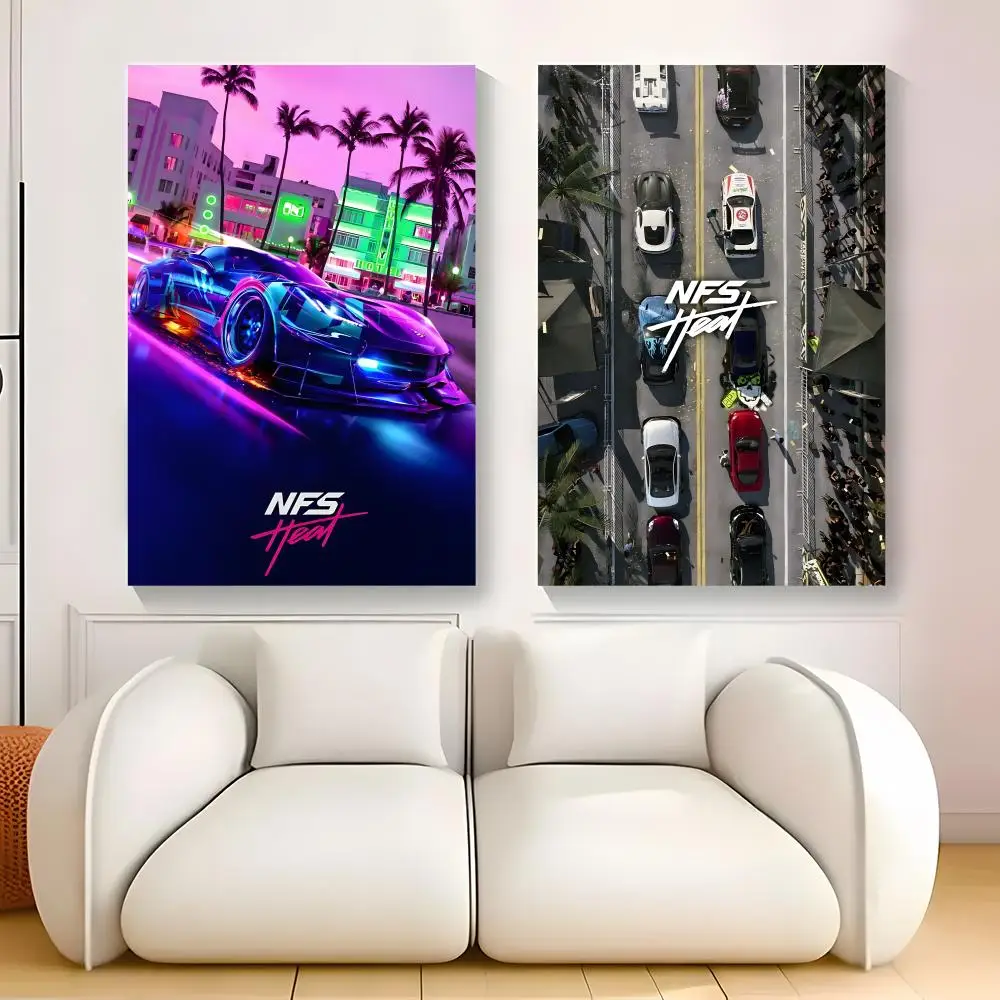Game N-Need for Speed HD Painting Calligraphy Exhibition poster photo oil painting canvas synthetic fiber for living dining room