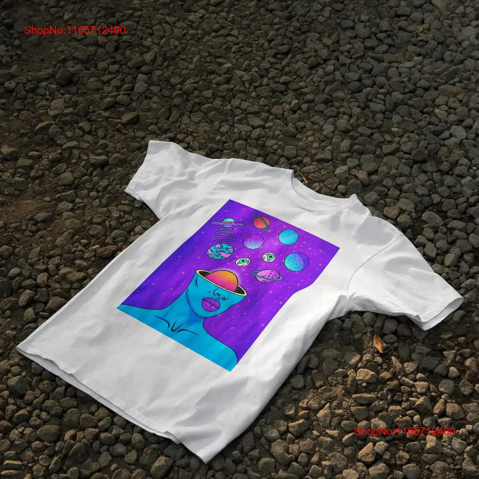 Your Mind T Shirt premium Heavy weight unisex retro trippy Rave Outfit DMT Trip Music Festival vintage Washed designer clothes