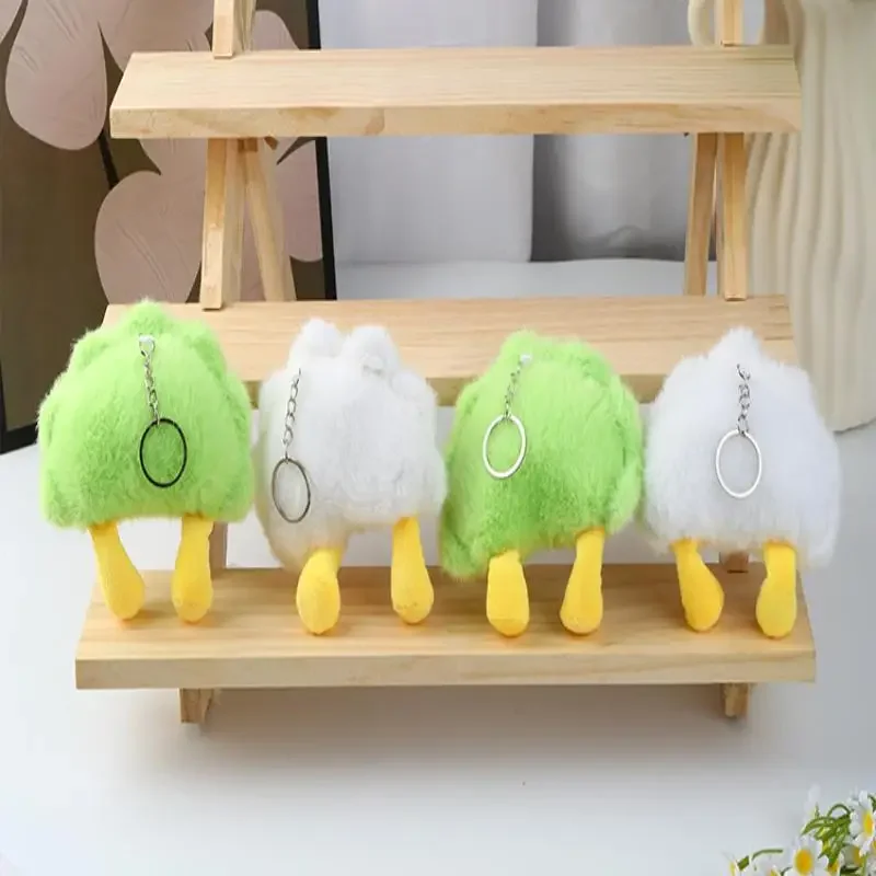 1 Stück gefüllte weiche Knödel Cartoon Puppe Spielzeug Tasche Anhänger süße Simulation Lebensmittel Knödel Plüsch Schlüsselanhänger DIY Dekoration