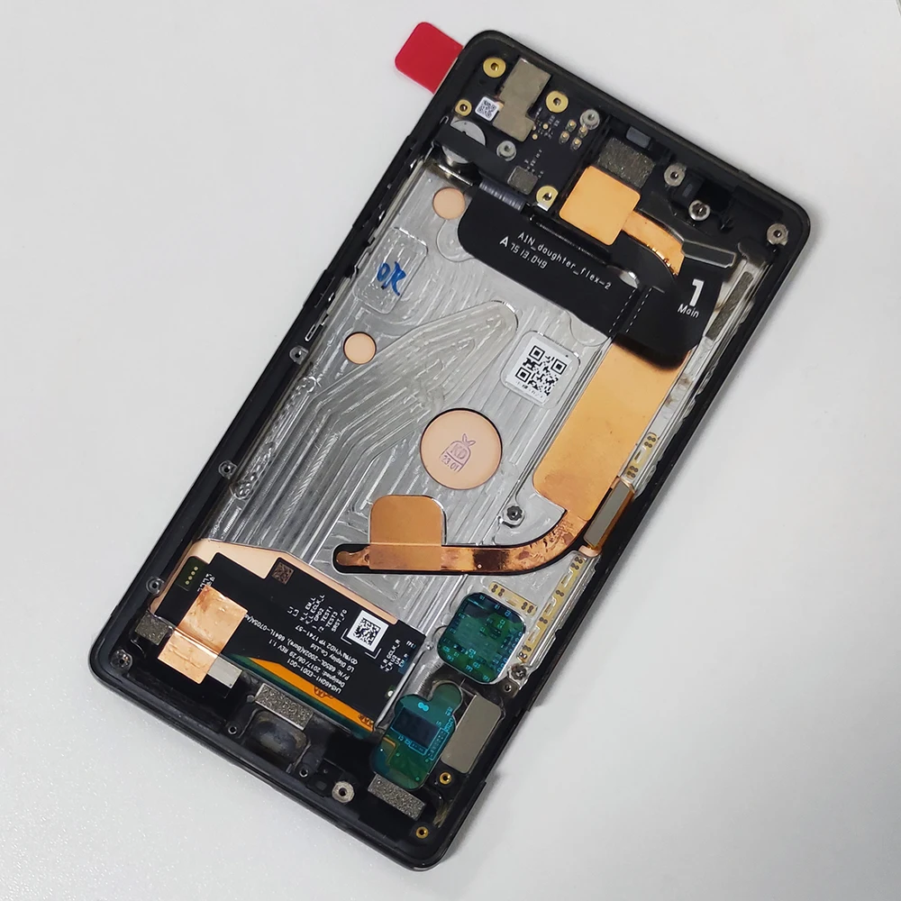 Imagem -05 - Tela Lcd de Toque para Nokia s 55 Polegadas Conjunto Digitalizador com Moldura Reparo Original Ta1005