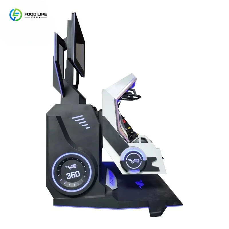 FL 9D VR Plane Simulator, 360° Swiveling Youngsters Motion Game, Interactive Adventure for Amusement Park