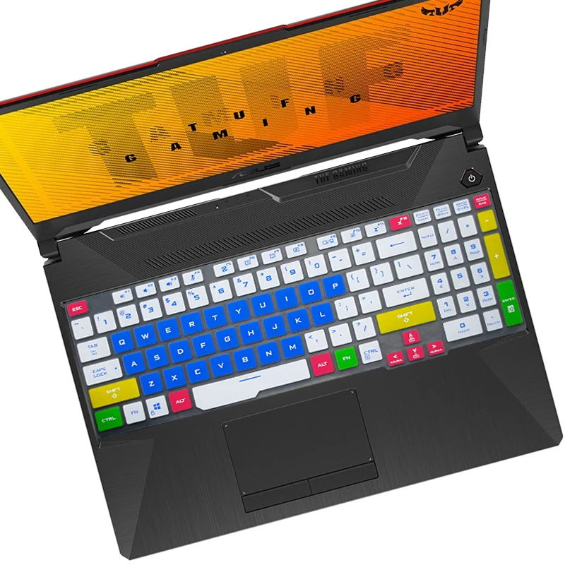 Silicone laptop Keyboard cover For ASUS TUF Gaming F17 FX706HM FX706HEB FX706LI FX706HE FX706HC FX706HF FX706L FX706H 17.3 inch