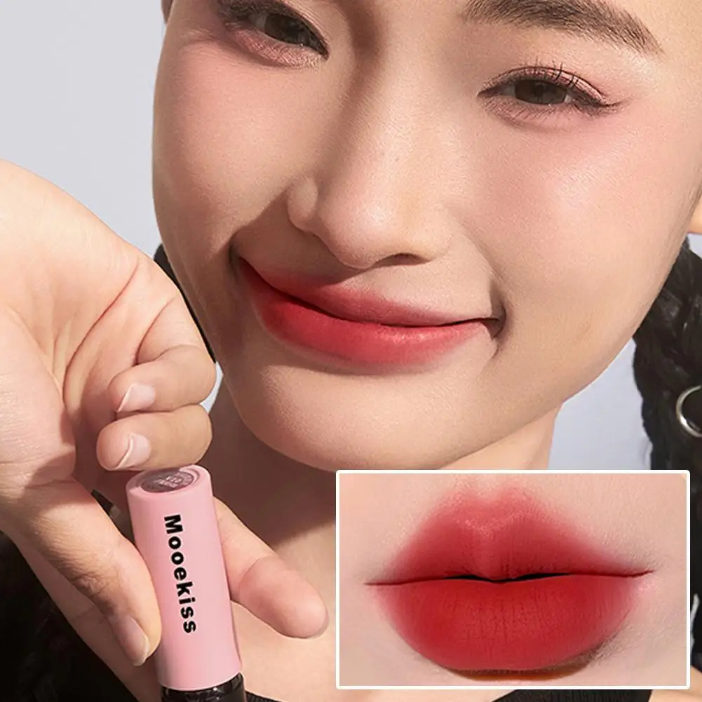 

Lipstick Matte Soft Mist Fog Lipclay Lipmud Long-lasting Concealer Non-stick Chestnut Brown Lip Clay Gloss