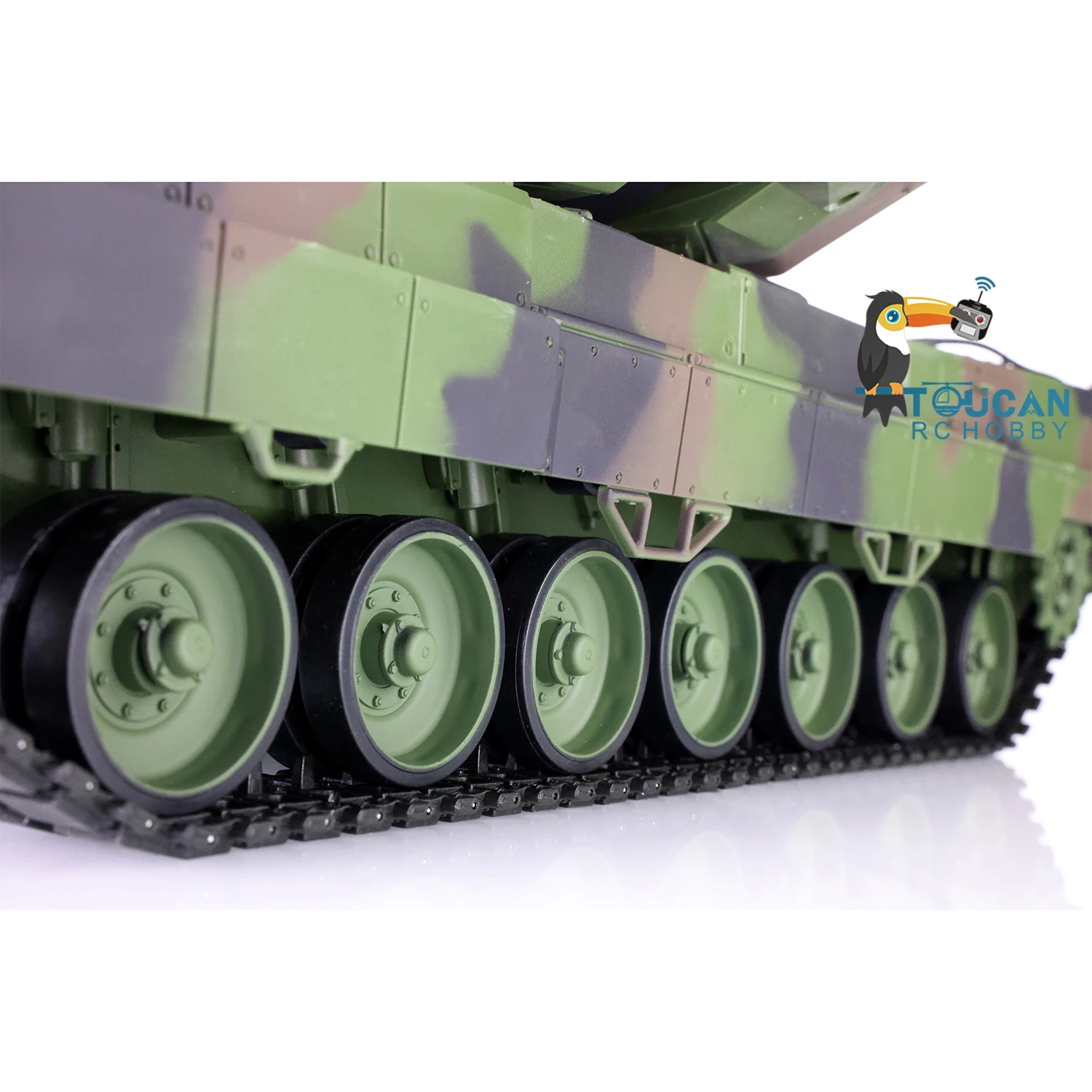 Prezenty 1/16 Heng Long 7.0 plastikowe Ver leopard d2a6 zbiornik RC 3889 gotowy do uruchomienia modelu dla chłopców zabawki na zewnątrz TH17573-SMT8