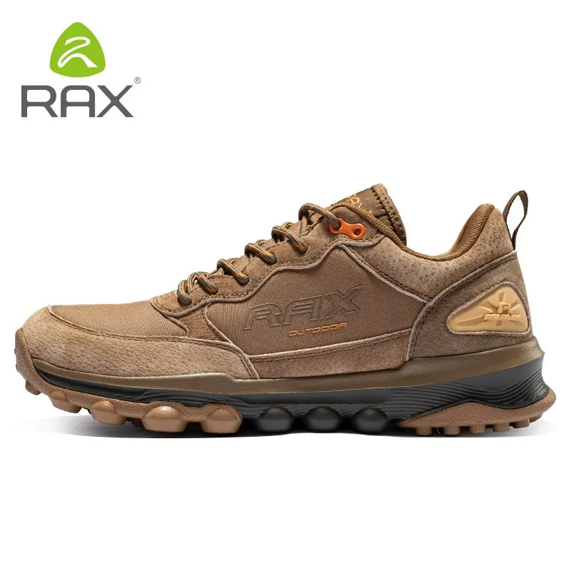 RAX Chaussures de Randonnée Oxford Tissu Antidérapant, Résistant à L'abrasion, Résistant aux Chocs, Léger, Respirant Camping