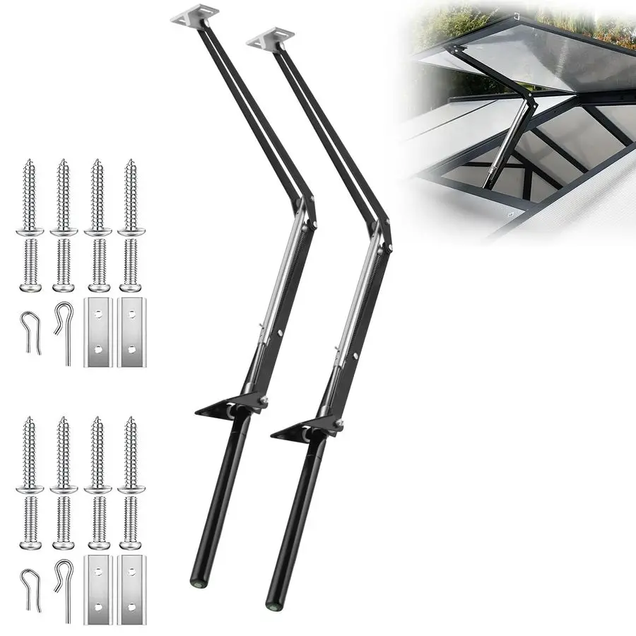 

Window Opener for Greenhouse Solar Sensitive Auto Greenhouse Vent Opener Gardening Tools Automatic Greenhouses Supplies Single S